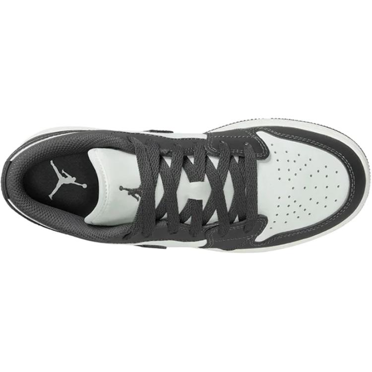 Кроссовки Air Jordan 1 Low GS Iron Grey для детей Summit-White 553560-044