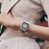 Casio Мировое время LF-30W-8A Цифровые часы, Ремешок из биопластика, Цвет слоновой кости