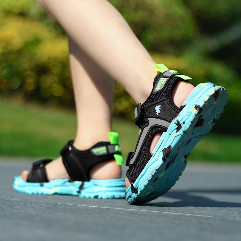 Летние сандалии для девочек Пляжная обувь Тапочки Спортивная обувь для подиума Обувь для активного отдыха на реке Детские сандалии