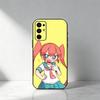 Как неуклюжий U-Ueno-san Чехол для телефона для Samsung S25,S24,S21,S22,S23,S20,Ultra,S26,Plus,Fe,Note,5G Черная крышка