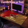 San Francisco 49ers Customized Name Text Mouse Pad, Large Desk Mouse Mat Personalized Home Office Present