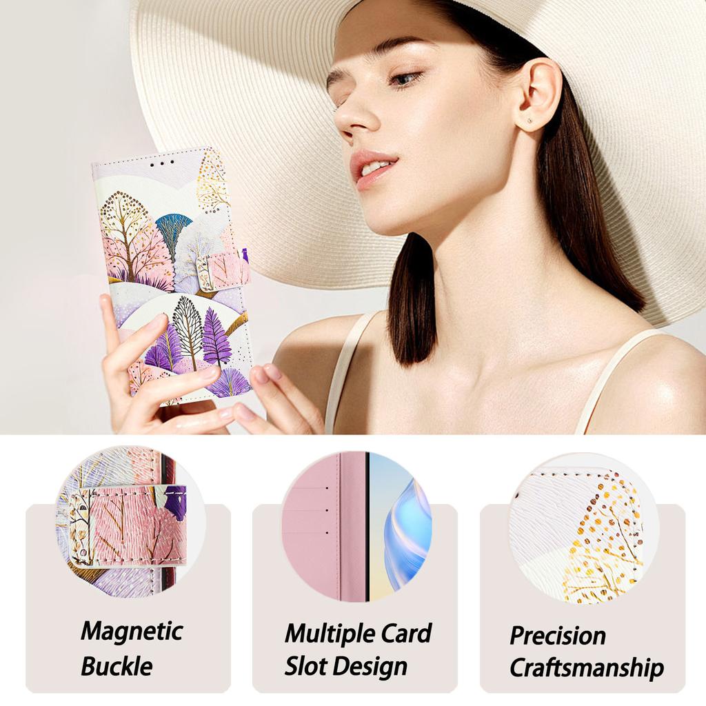 For ZTE Blade V60 Vita A75 A35 A55 V40S A73 A53 A52 V50Vita Leather Case Magnetic Wallet Card Holder Flip Folio Cover Kickstand Protective Cases