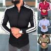 Men Casual Shirt Long Sleeve Luxury Casual Slim Male Shirts