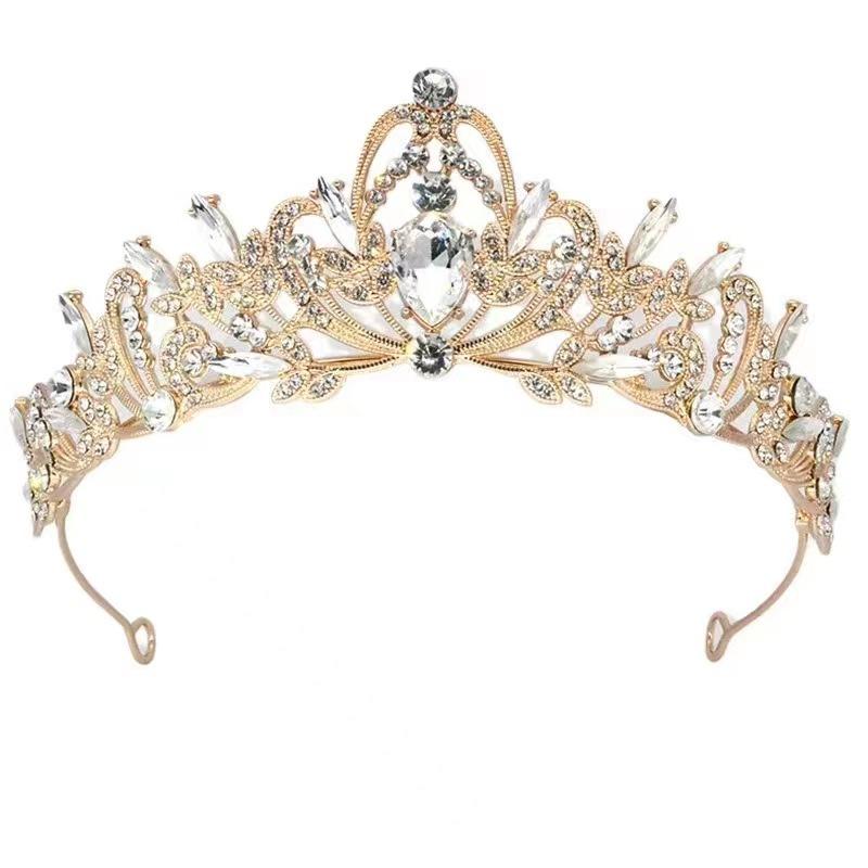 Корона повязка на голову сплав фото корона повязка на голову свадебный головной убор свадебные аксессуары для волос день рождения корона для волос