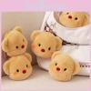 Plush Bear Butter Toy Keychain Coin Purse Headphone Bag Pendant Decorations