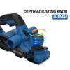 Electric Planer 6Amp 710W 17000 Rpm Power Hand Planer 3-14 Inch Cut Width Dual-dust Out System