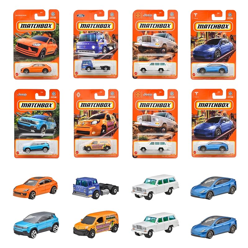 Matchbox Basic Car L Assortment Vehicle Toys Mini Car 24 Units Included BOX Sales From 3 Years Old Multi 98BL-30782