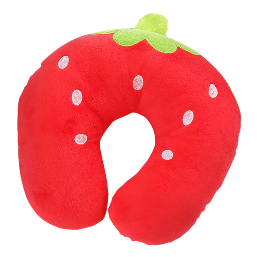 Дорожная детская подушечка для шеи, супермягкая игрушка для шеи, рождественский подарок