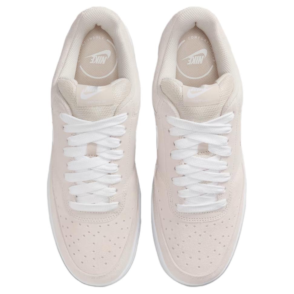 Nike Court Vision Low Light Orewood Gum Унисекс Кроссовки Бежевый Светло-Орехово-Коричневый Резиновая Подошва Средне-Коричневый IO7727-100