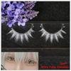 Eye Makeup Tools White Thick Cross False Eyelashes Eyelashes Extension Long Cross  Natural Long