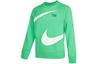 Nike Sweatshirts Men's Green Crew Neck Moderate Regular DD6097-362