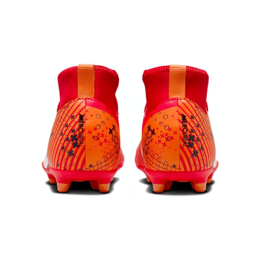 Nike Младший. Mercurial Superfly 9 Club Нескользящие Износостойкие Средней Высоты Детские Футбольные Бутсы Красные Подростковые FJ0351-600