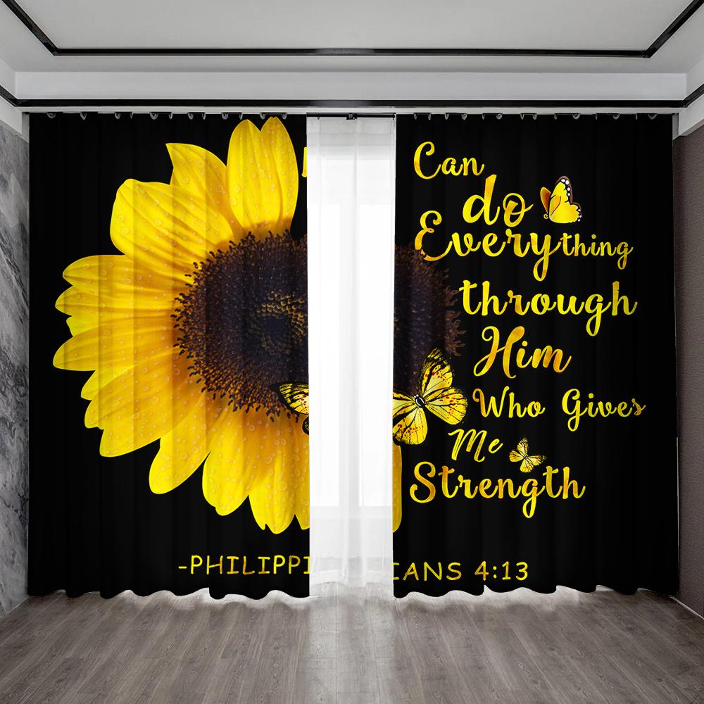 2 шт. Шторы для украшения дома, различные цветы с карманами на карнизе, подходят для моей кофейни, гостиной, кабинета