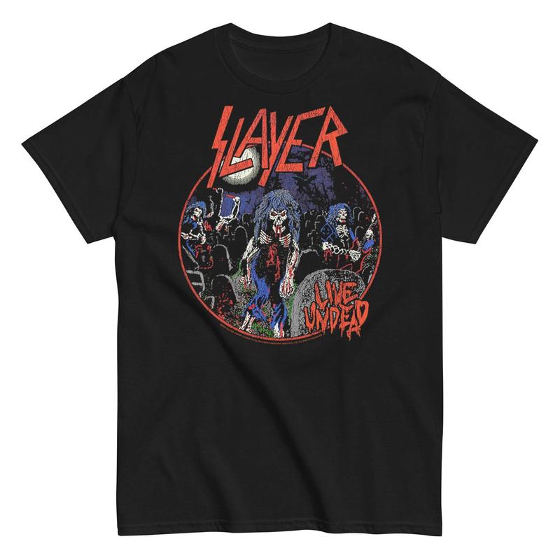Slayer - Live Undead Unisex T-shirt