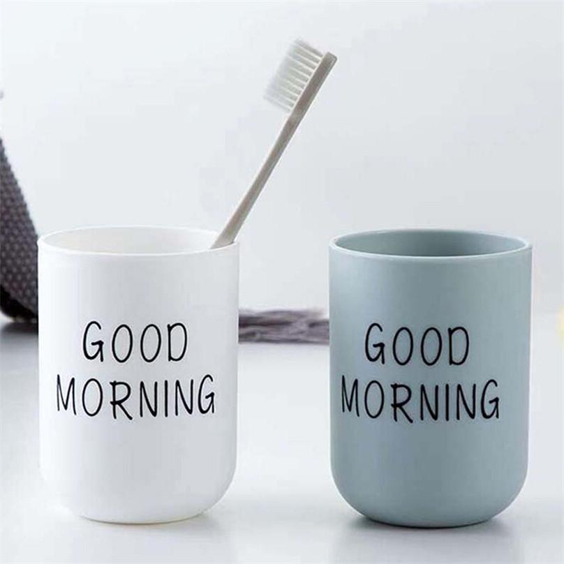 Storage Bathroom Tumblers Toothbrush Cups Plastic Gadgets Bathroom Cup Unbreakable Home Supplies Home Supplies