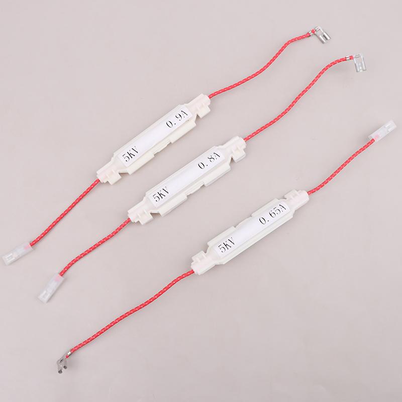 5Kv 0.65/0.7/0.75/0.8/0.85/0.9A Высоковольтный предохранитель для микроволновых печей Универсальный держатель предохранителя Детали для микроволновых печей