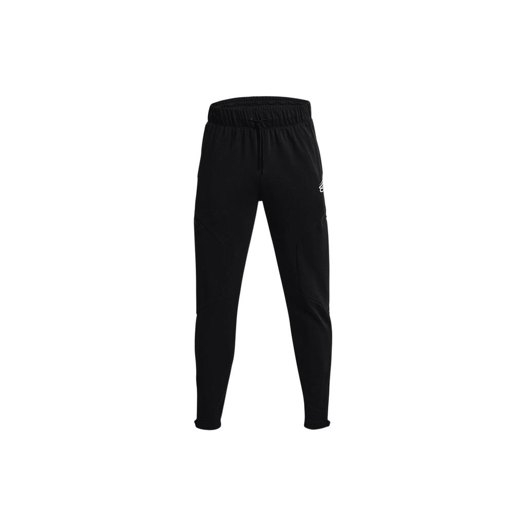 Under Armour Curry Series Solid Color Sports Casual Pants Men Bottoms Black 1370275-001