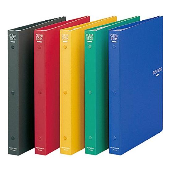 KOKUYO Clear Book A4 Vertical 23 Replacement Paper Type 30 Pockets Red Purchase Set of 3 La-460R [Bulk Books]