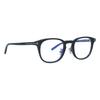 Tom Ford Noir Collection Eyeglass Asian Size Unisex for Men and Wellington-style Frames, Fit, FT5725-D-B-N 001, 48, Women.