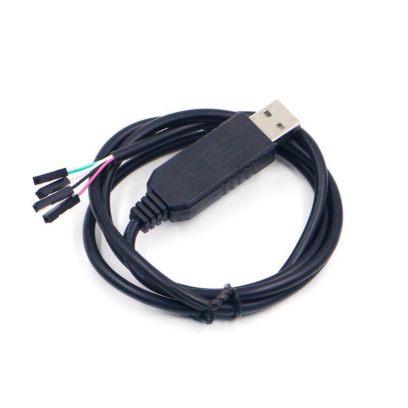 USB-Serial модуль CH340G с кабелем для прошивки RS232 и корпусом