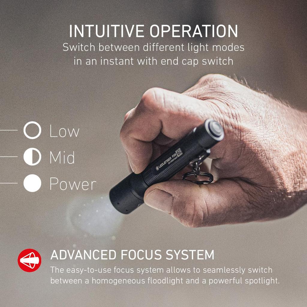 Ledlenser P3R 4-го поколения Перезаряжаемый ручной 200 130 м Фокус Компактный Светодиод 8 часов Легкий всего Гарантия с Выпущенный Сентябрь Доверенный