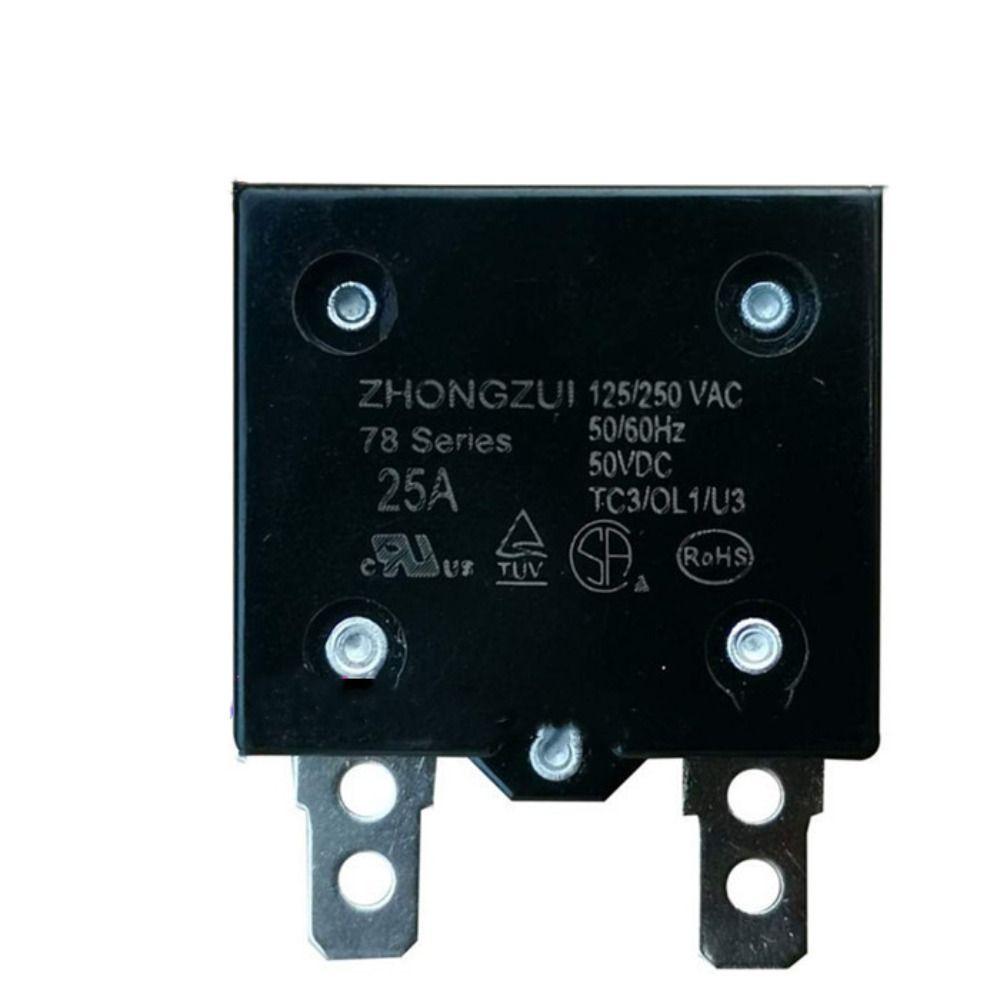 Children's RC Toys 7A 10A 15A Reset The Relay Current Overload Protector Therma Switch Relay Fuse