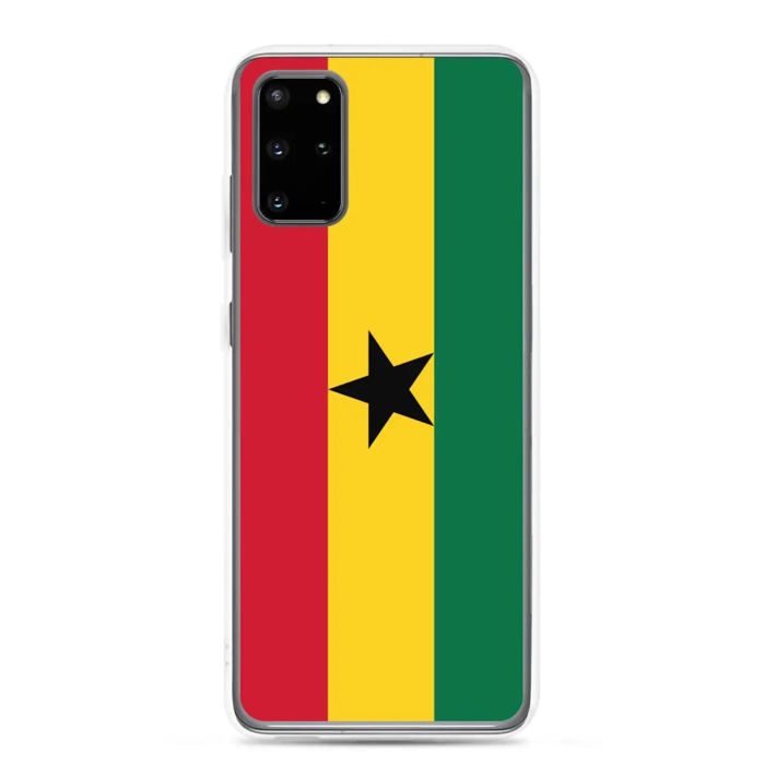 Coque Téléphone - Samsung - Galaxy S22 Plus - Drapeau Du Ghana - Souple - Multicolore