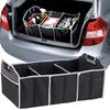 Car Multi-Pocket Trunk Organizer Large Capacity Folding Storage Bag Trunk Storing And Tidying Trunk Organizer Car Accessories