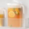 Plastic Pitcher 1800/2400ml Fruit Tea Bucket Cold Water Container Water Jug  Refrigerator