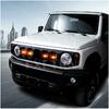 Для Suzuki Jimny JB64 JB74 2019 2020 2021 2022 2023-2026 Автомобильная передняя решетка с светодиодными огнями Внешние лампы решетки 12В Декоративный свет