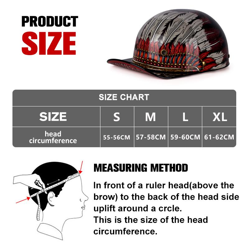 2024 Open Face Adult Summer Retro Bicycles Vintage Half Helmet Baseball Cap Helmets Children Riding Motocross Men Women Kid