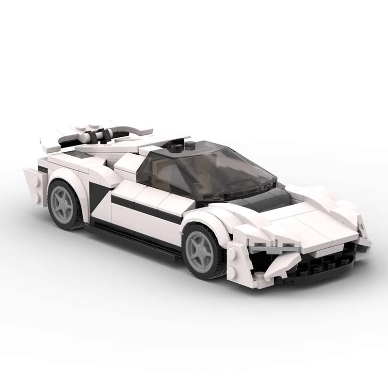 M Building Block Compatible With Lego 106307 Nio Ep9 White, Creative Car Model, Puzzle Assembly Building Block
