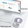 Эргономичный коврик для мыши с гладкой поверхностью, удобный, износостойкий, с подставкой для запястья, нескользящий, легко чистящийся, подкладка для поддержки запястья