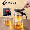 GIANXI Cup Flowing Cup Tea Kettle Tea Cup Office Glass Tea Set High Temperature Resistant Tea Maker Home Filter Teapot