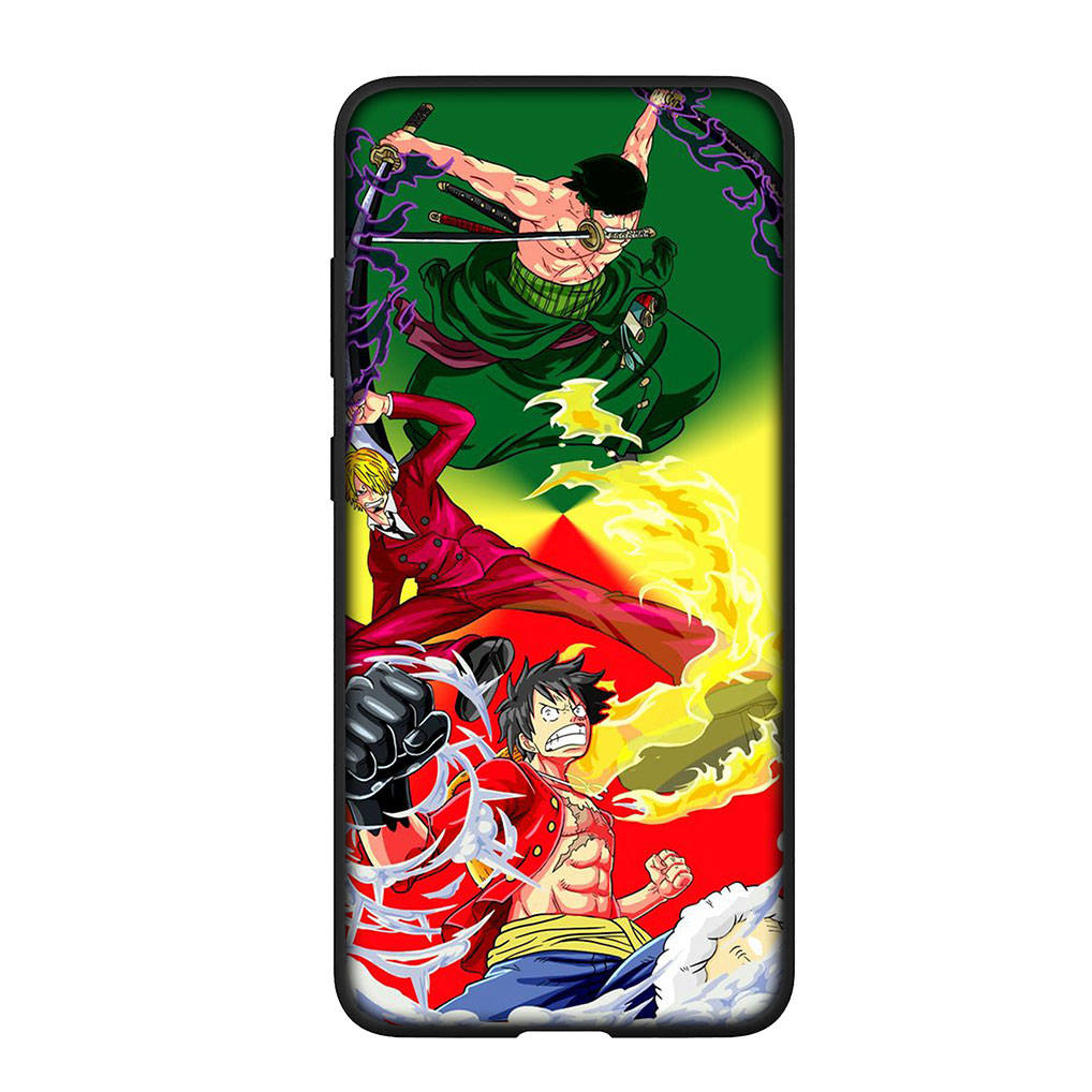 Для Samsung Galaxy S24 S23 iPhone 16 15 14 Xiaomi Redmi Note 13 12 11 10Plus 9 Pro Max X XR чехол для телефона Roronoa Zoro One Piece Luffy OPPO Huawei чехол