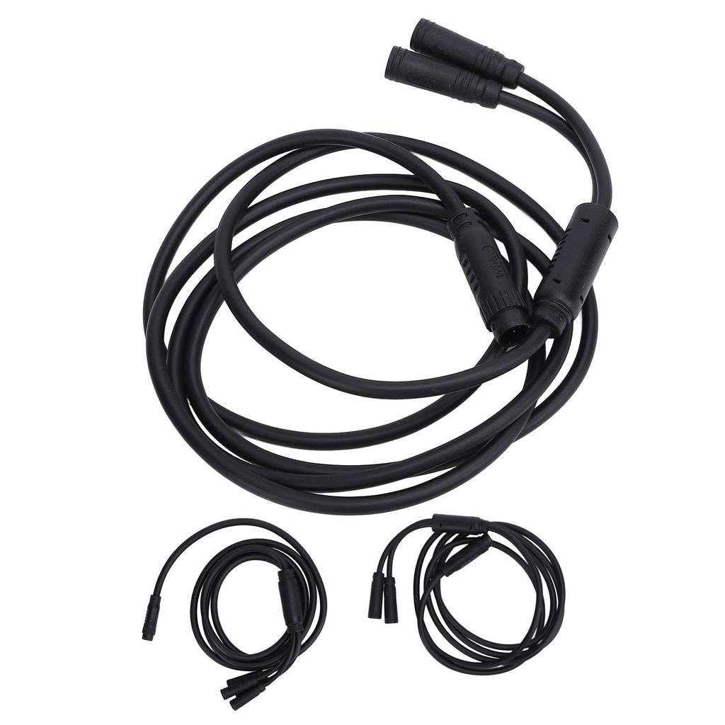 Соединительный кабель для электрического велосипеда 4,9 фута, водонепроницаемый контроллер для отображения дроссельной заслонки, разъем для фары