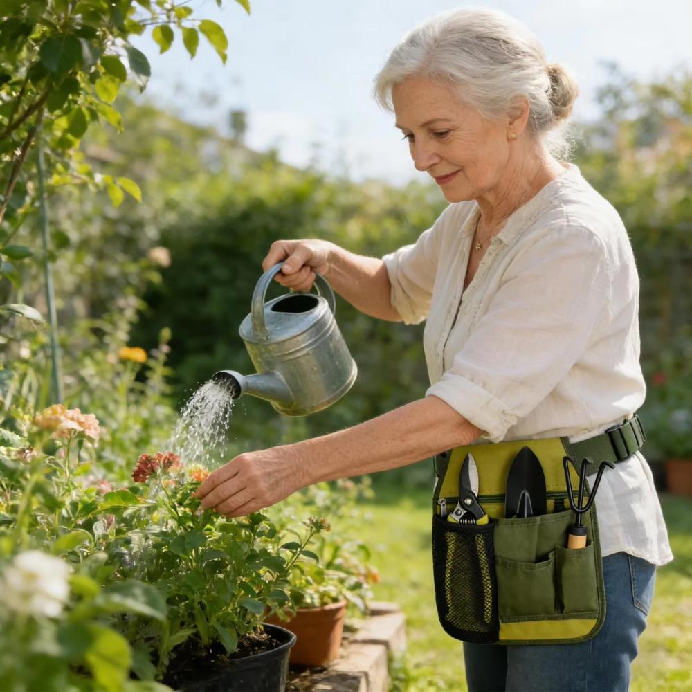 Multi-Pocket Convenient Storage Bag Portable Gardening Essential Belt Bag  Pruning
