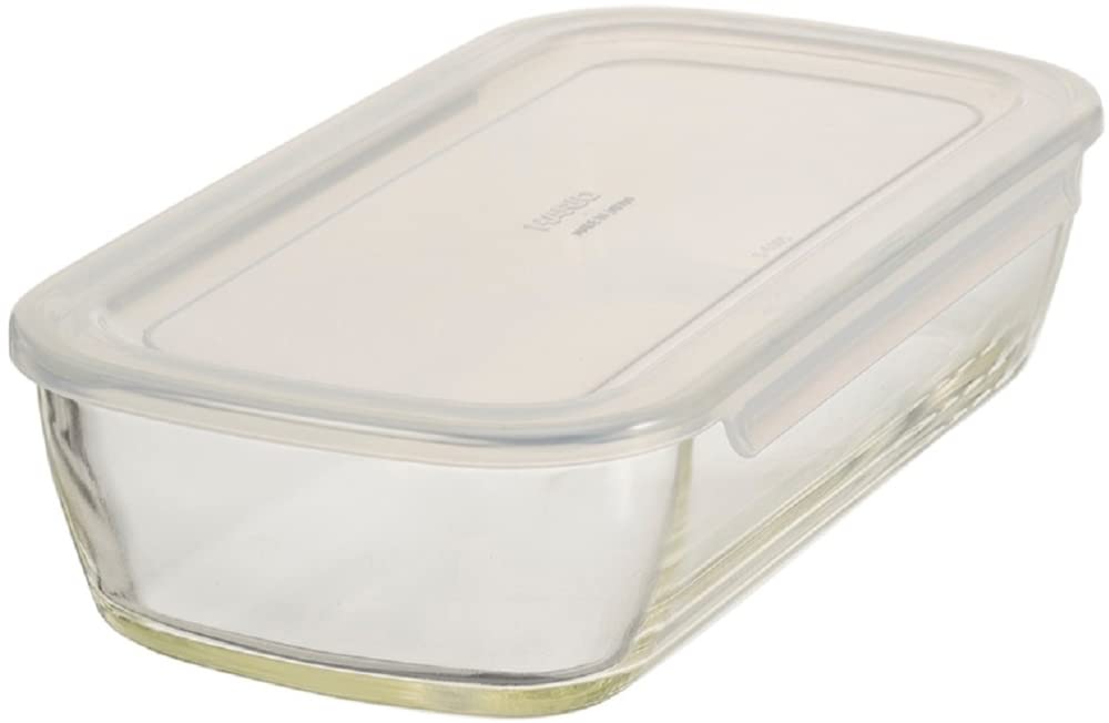 Hario Сделано в Японии Стеклянный контейнер для хранения квадратный 900 мл BUONO kitchen Set of 6 Clear Heatresistant KSTL-90-TW