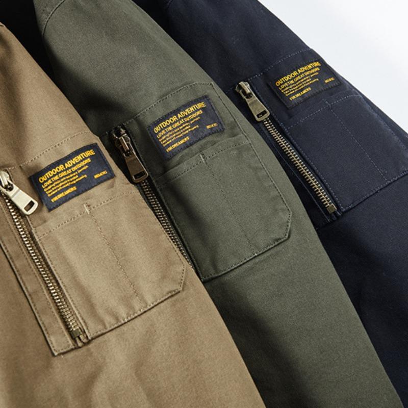 Зимняя модная куртка с отложным воротником, мужская куртка-бомбер, мужская ветровка, утепленные куртки, пальто, мужская одежда, повседневная куртка для инструментов