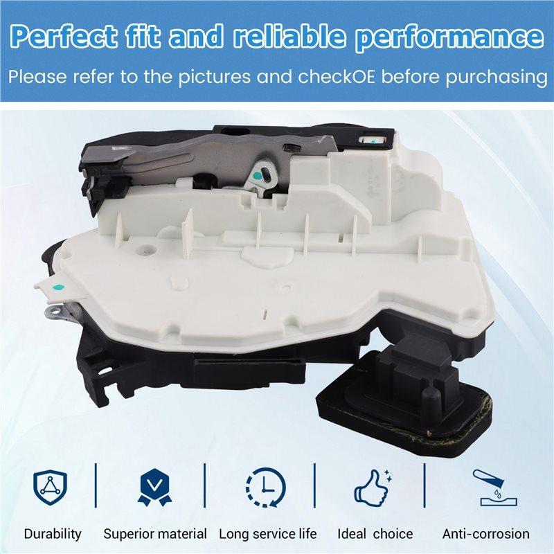 For VW Polo Jetta Golf Touareg Skoda Octavia 5K4839016F Rear Right Door Lock Actuator For Yeti 2010- 2017 Car