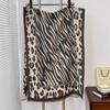 Autumn And Winter Leopard Print Wild Fashion Warm Scarf Unique Personality Sweet Cool Wind Women Air Conditioner Shawl Scarf