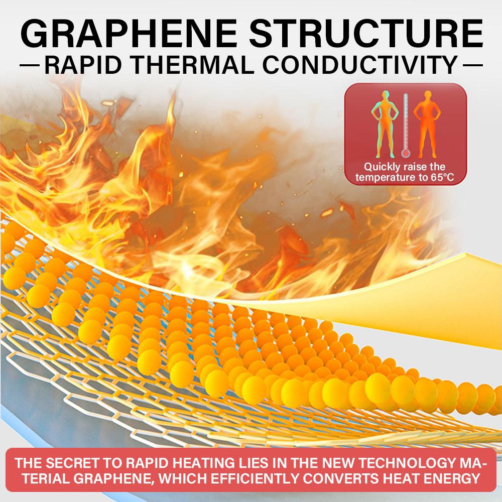 12В/24В Графеновая греющая подушка для автомобильного сиденья Быстрый нагрев Равномерный нагрев Подходит для зимнего офиса или домашняя греющая подушка