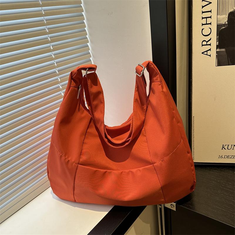 Корейская сумка большой вместимости, в стиле «ленивый шик», универсальная рабочая сумка через плечо, простая сумка-мессенджер, тренд