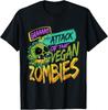 Attack Of The Vegan Zombies Vegetarian Halloween Gift Unisex T-Shirt