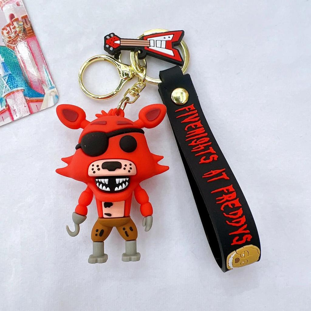 5Pcs Kawaii Doll Keychains, Backpack & Car Charms, Student Accessories - Cute Gift Set