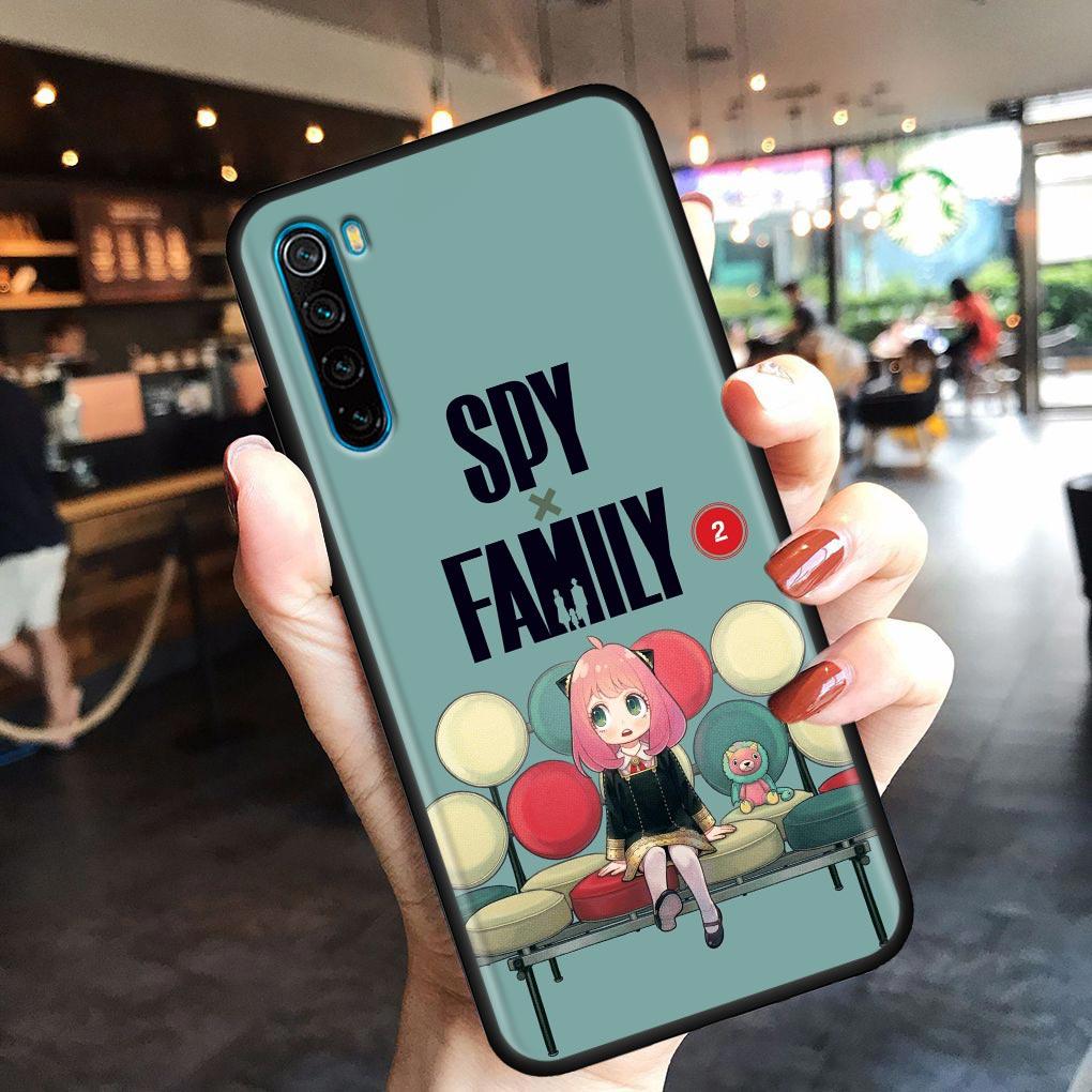 Чехол для телефона Spy X Family для Xiaomi Redmi 9 9C NFC 9T 10 10C 6 7 8 A K40 K50 Pro Plus с мягким чехлом и милой девушкой Anya Forger Anime