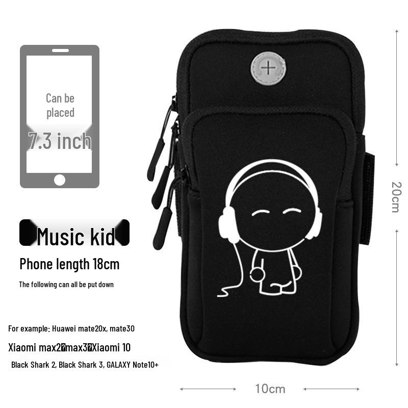 Водонепроницаемый унисекс нарукавник для бега - Легкий спортивный напульсник для телефона