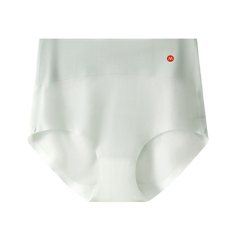 Women's Ice Silk Underwear Middle Waist Slimming Women's Breathable Thin Triangle Pants