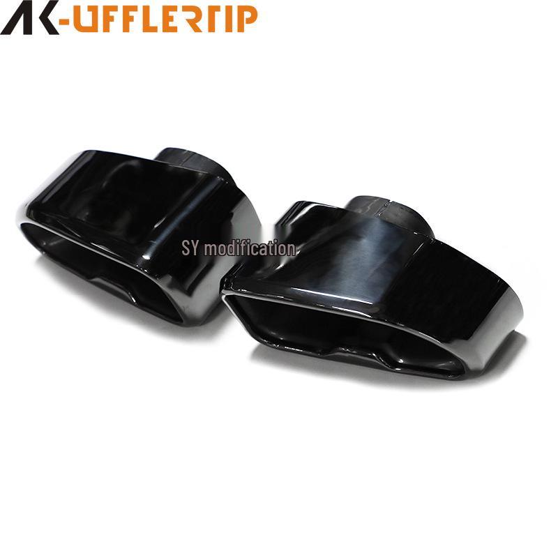 BMW X3/X4 (2018-2021 гг.) Модификация черной квадратной выхлопной насадки