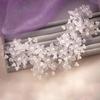 Украшение для волос Тиара Красивая невеста Головной убор Имитация жемчуга Цветок Свадебные аксессуары для женщин